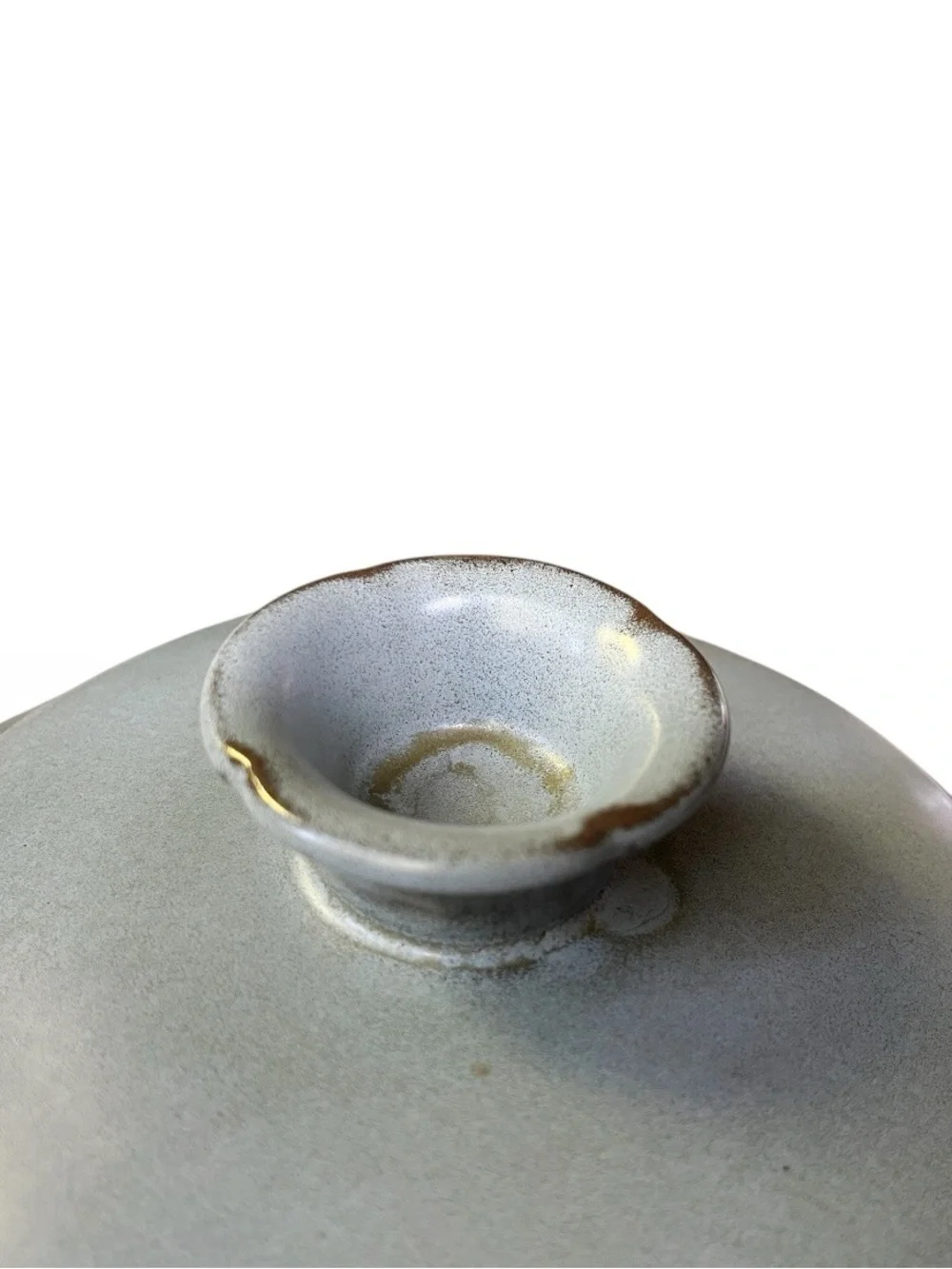 RARE Vintage Frankoma Ceramic Covered Casserole in Woodland Moss